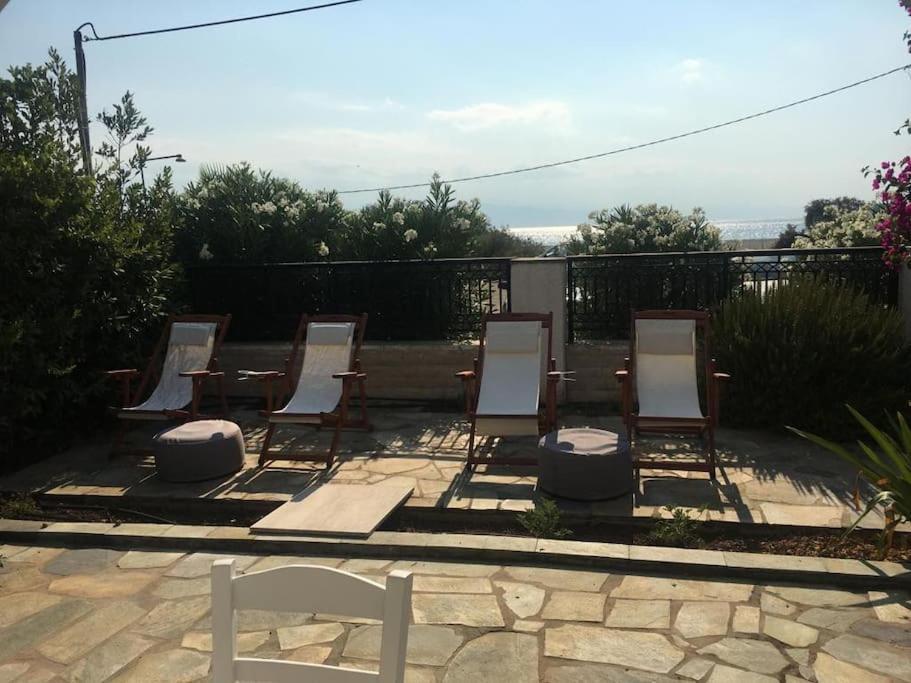 Familienfreundliches Fischerhaus Am Strand Porto Heli Luaran gambar