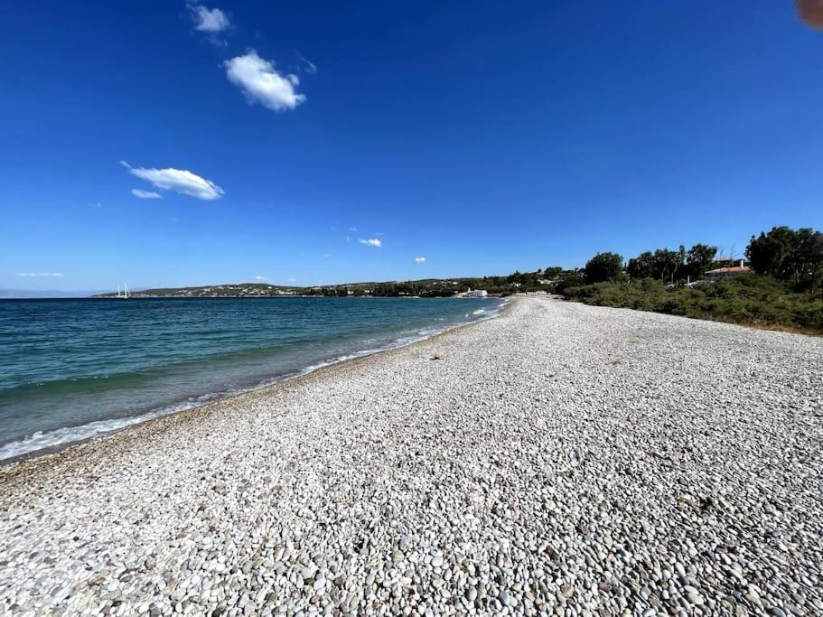 Familienfreundliches Fischerhaus Am Strand Porto Heli Luaran gambar
